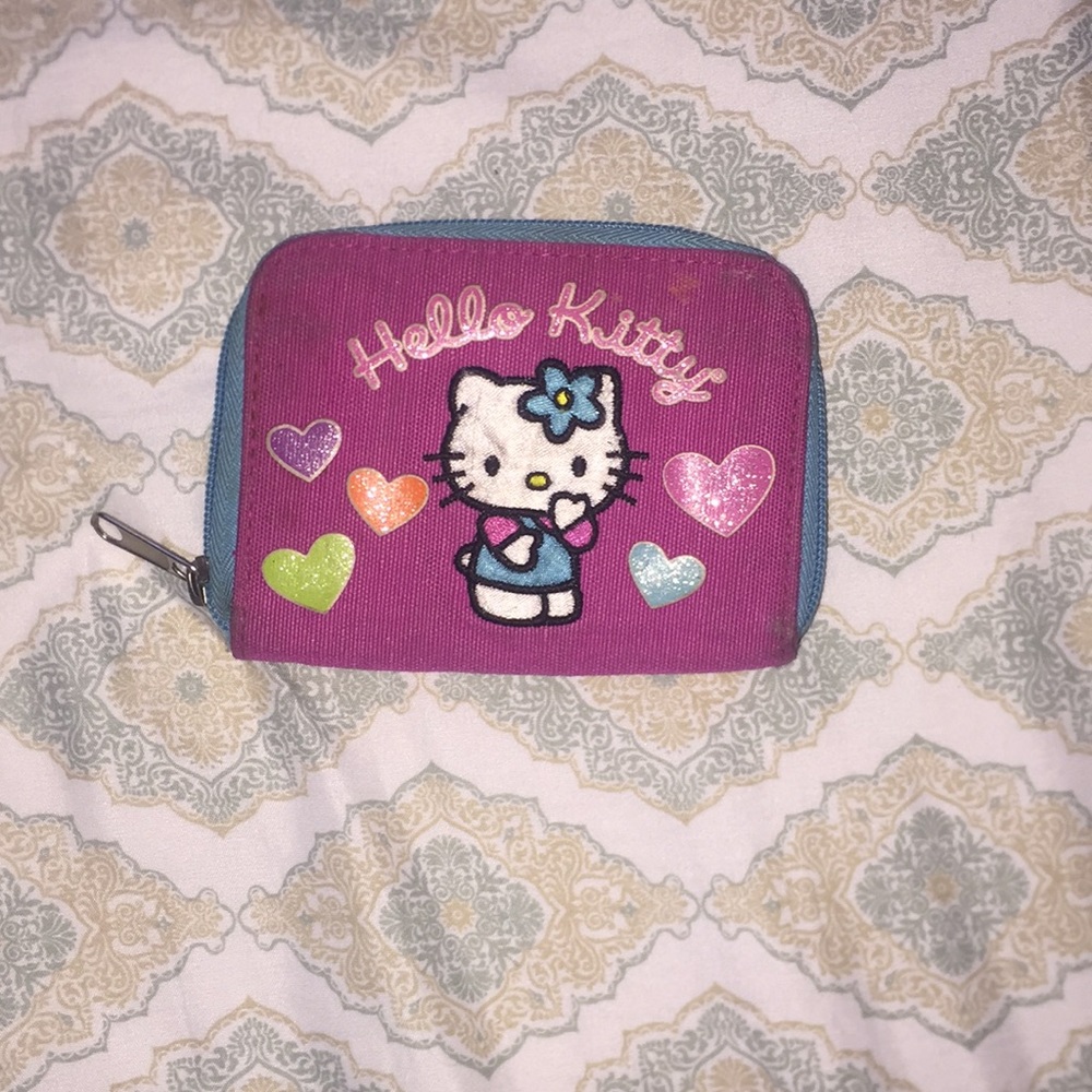 Vintage Pink Hello Kitty Wallet